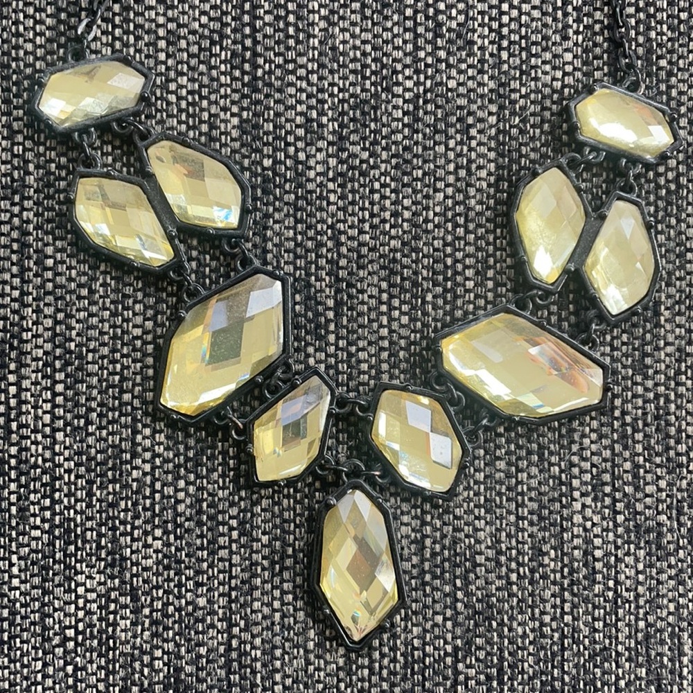 Statement Rhinestone Necklace - Picture 3 of 5